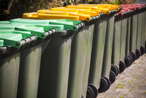 Construction site waste removal in Radlett